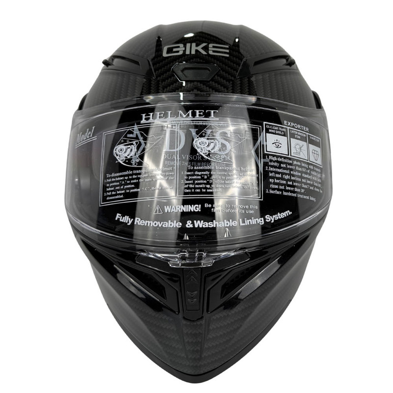 کلاه کاسکت فک متحرک کایک مدل 772 طرح carbon