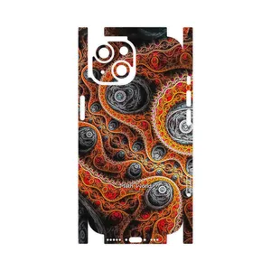 MAHOOT Mathematical Geometric Shape 7-FullSkin Cover Sticker for Apple iPhone 15