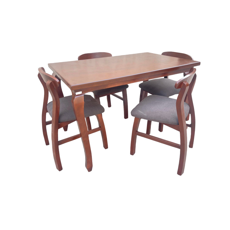 میز و صندلی ناهارخوری 4 نفره گالری چوب آشنایی مدل 854