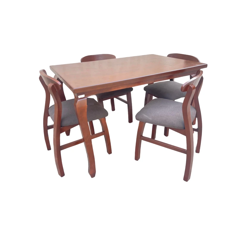 میز و صندلی ناهارخوری 4 نفره گالری چوب آشنایی مدل 854