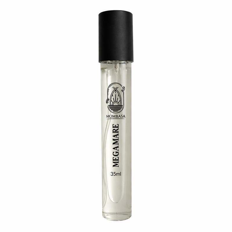 عطر جیبی مومباسا مدل MEGAMARE با رایحه مرکباتی، خنک، معتدل حجم 35 میلی‌لیتر