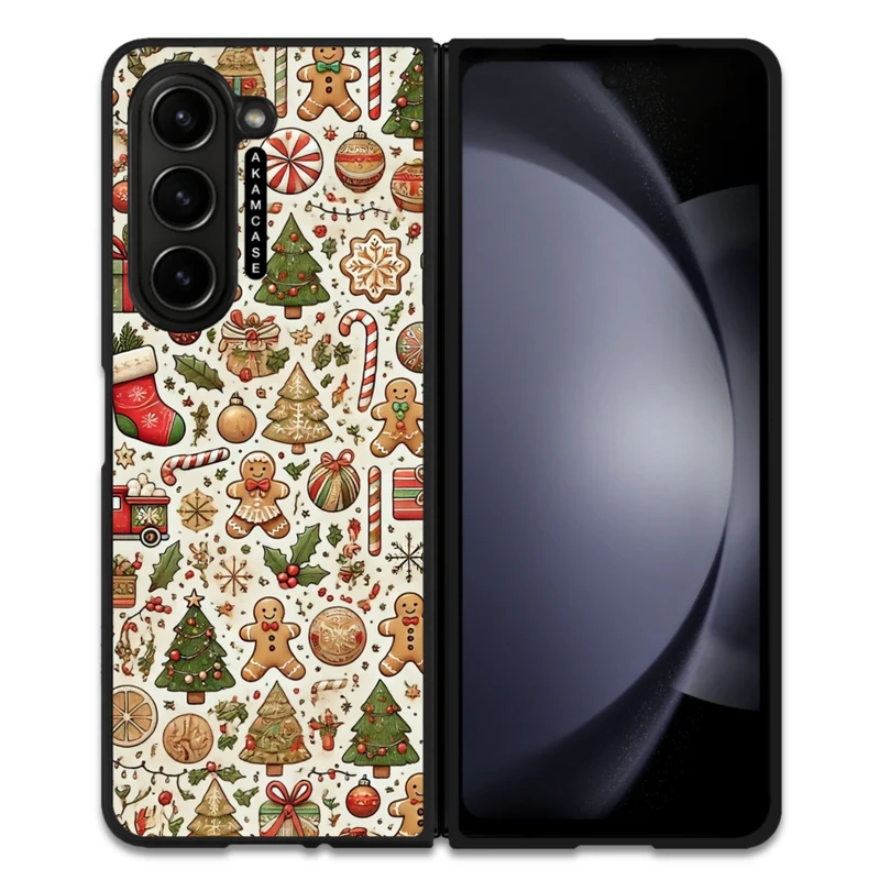 کاور آکام مدل AMC-WSGZFOLD5-CHRISTMAS-21 مناسب برای گوشی موبایل سامسونگ Galaxy Z Fold 5