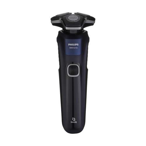ماشین اصلاح موی صورت فیلیپس مدل S5885، اصلاح به صورت صفر زن و خط زن، طراحی ارگونومیک، منبع انرژی با باتری، تکنولوژی اصلاح به صورت برش چرخشی، اندازه اصلاح 0.2 میلی‌متر، مدت زمان شارژ 60 دقیقه و مدت زمان استفاده پس از شارژ 60 دقیقه، ضد آب، به همراه کیف