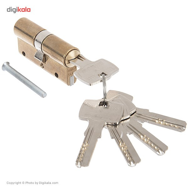 سیلندر قفل منیر صنعت مدل 60 کامپیوتری