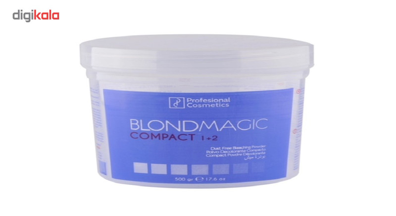 پودر دکلره غلیظ پی سی مدل blond magic حجم 500 Gr پودر دکلره غلیظ پی سی مدل blond magic حجم 500 Gr
