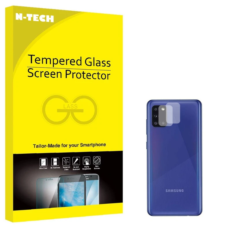 محافظ لنز دوربین انتک مدل LSNK-01 مناسب برای گوشی موبایل سامسونگ Galaxy A31 بسته دو عددی