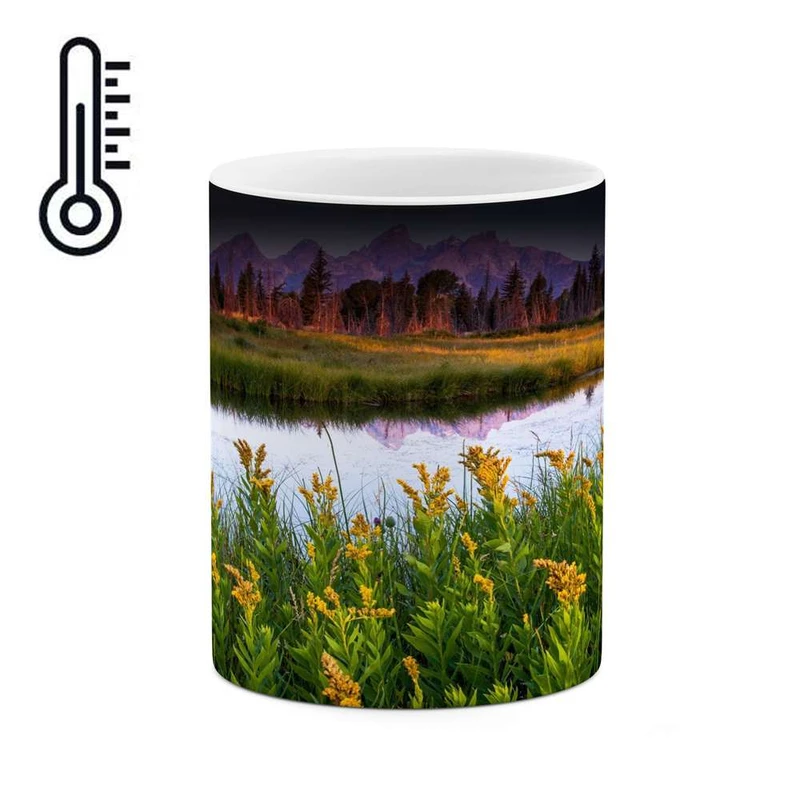 ماگ حرارتی کاکتی مدل منظره کد mgh17768