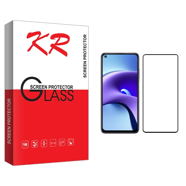 محافظ صفحه نمایش کی آر مدل +HD مناسب برای گوشی موبایل شیائومی Redmi Note 9T