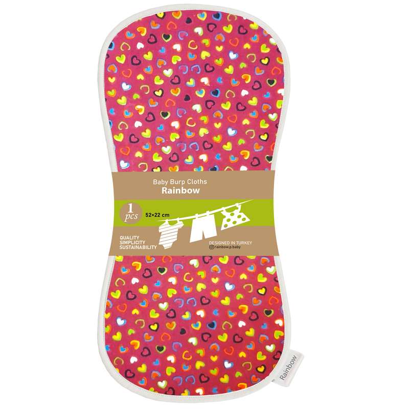 آروغ گیر نوزاد رینبو مدل Heart