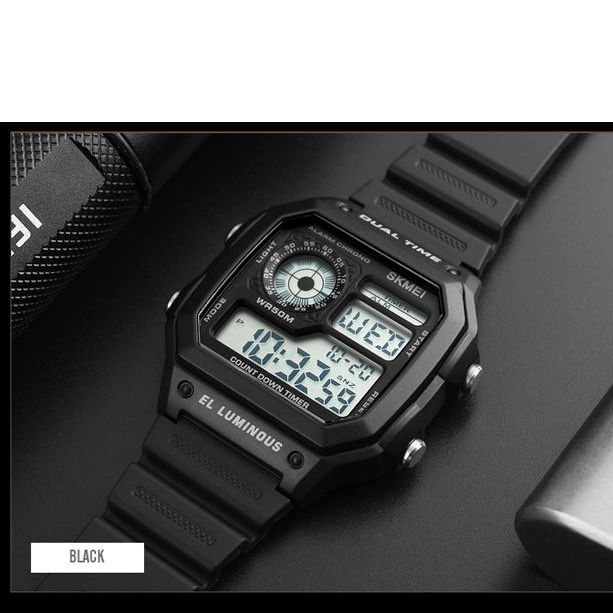 ساعت مچی دیجیتال مردانه اسکمی مدل 1299blc -  - 5
