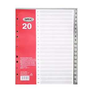 دیوایدر مدل طلقی یونیک کد 545 بسته 20 عددی