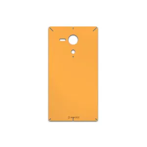 MAHOOT Matte-Orange Cover Sticker for Sony Xperia SP