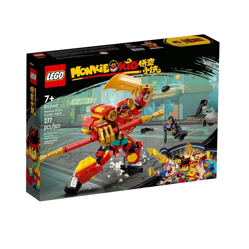 لگو 277 تکه سری Monkie Kid مدل Combi Mech کد 80040