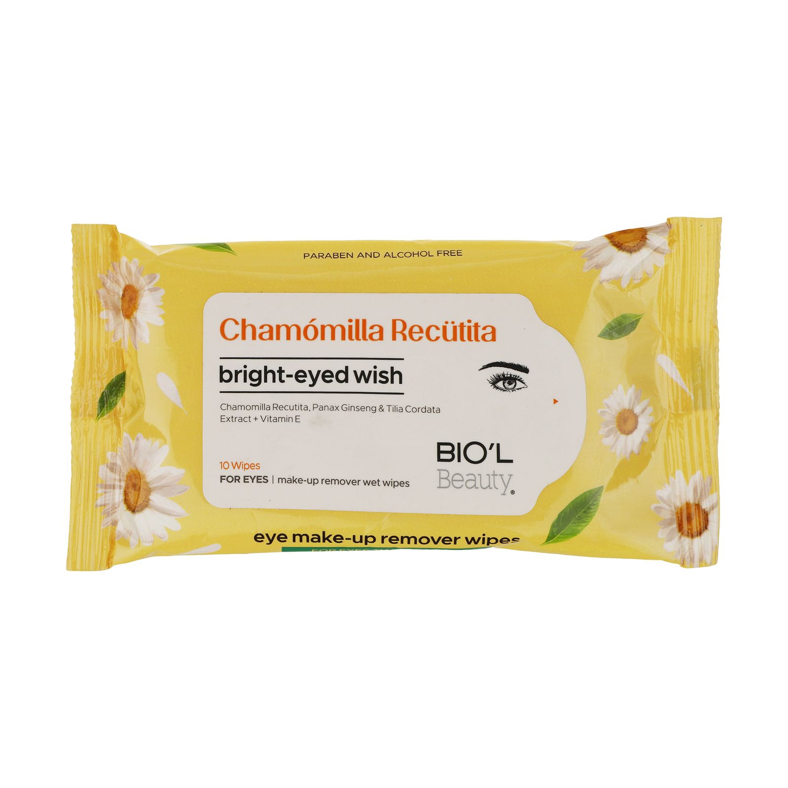 دستمال مرطوب بیول مدل Chamomilla Recutita بسته 10 عددی -  - 1