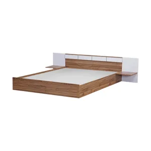 تخت خواب دو نفره اسمردیس مدل +R108 - MDF سایز 200x160 سانتی متر