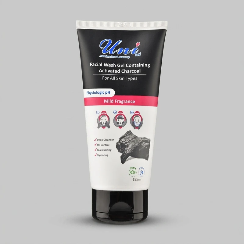ژل شستشو صورت یونی لد مدل Activated Carbon مناسب برای انواع پوست حجم 185 میلی لیتر