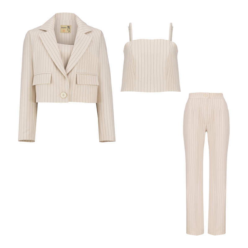 ست 3 تکه لباس زنانه السانا مدل سانیلا کد 210309