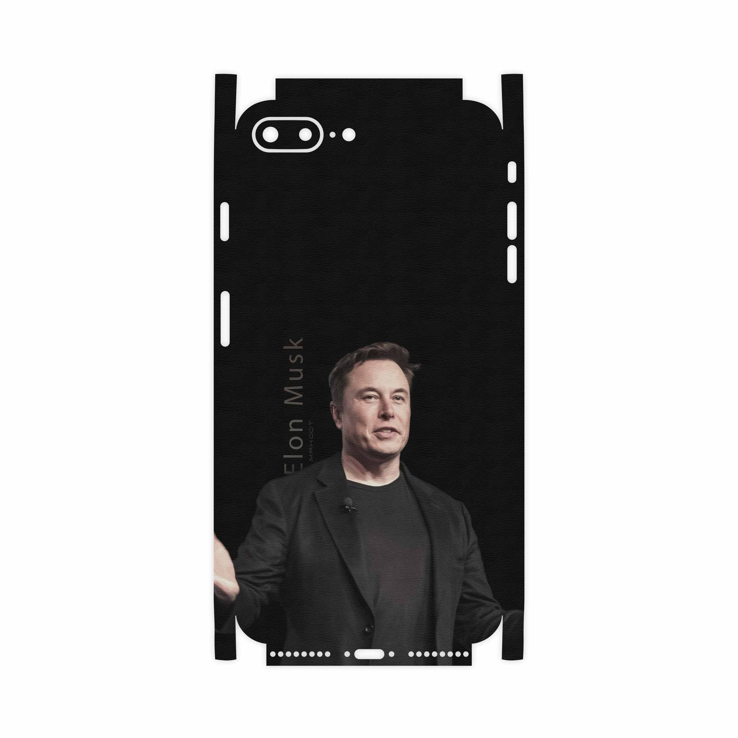 برچسب پوششی ماهوت مدل Elon Musk-FullSkin مناسب برای گوشی موبایل اپل iPhone 8 Plus