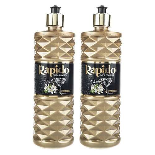 مایع ظرفشویی راپیدو مدل شکوفه سیب حجم 900 میلی لیتر مجموعه 2 عددی