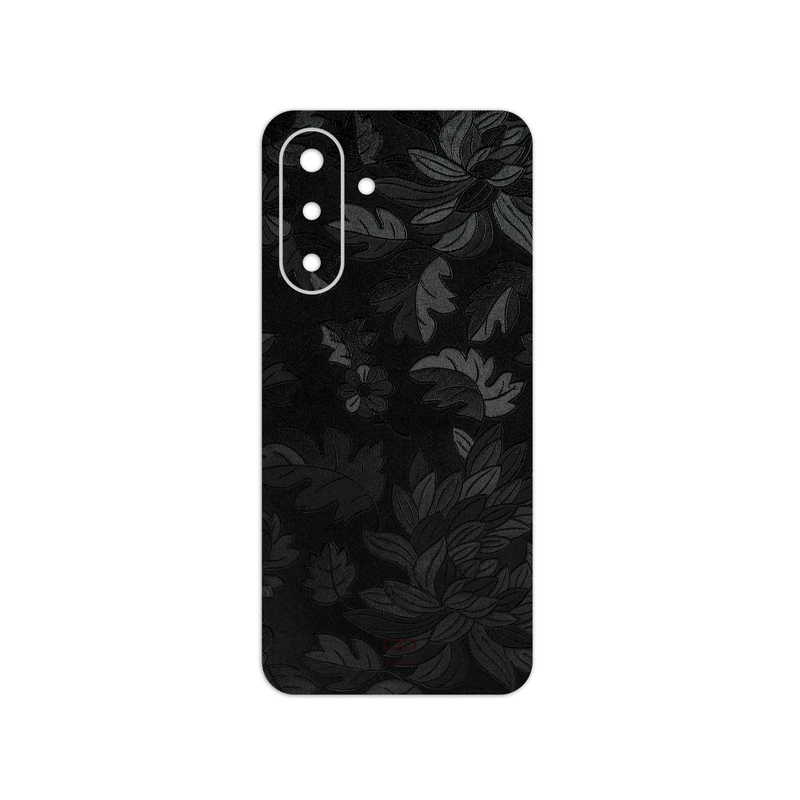برچسب پوششی ماهوت مدل Black-Wildflower مناسب برای گوشی موبایل سامسونگ Galaxy A17 4G