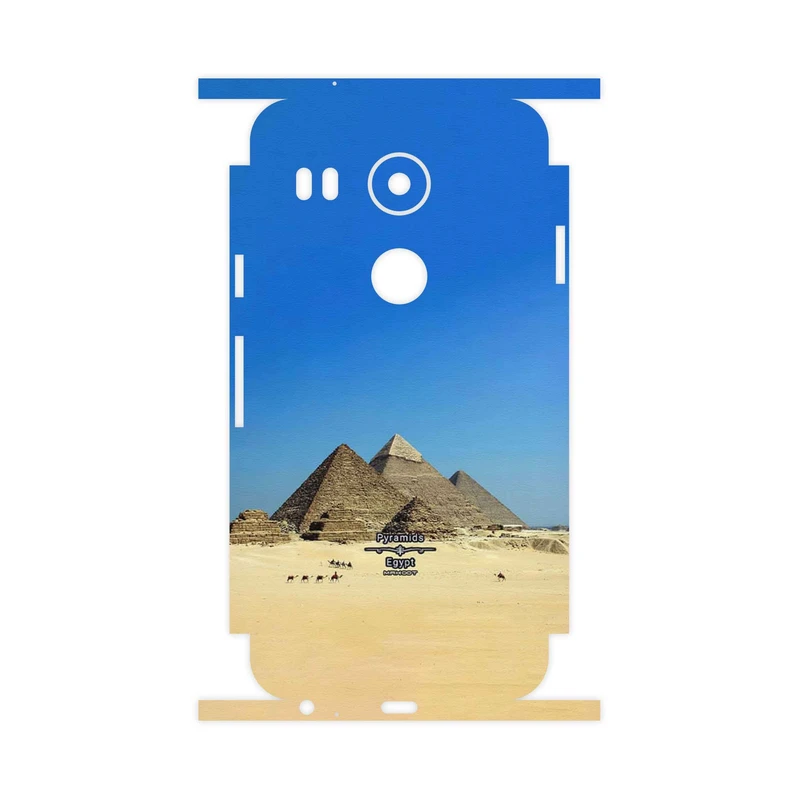 برچسب پوششی ماهوت مدل Pyramids of Egypt-FullSkin مناسب برای گوشی موبایل گوگل Nexus 5X