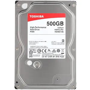 هارددیسک اینترنال توشیبا سری P300 مدل HDWD105 ظرفیت 500 گیگابایت