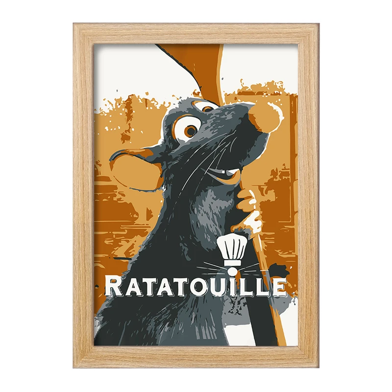 تابلو خندالو مدل موش سرآشپز کد F2250