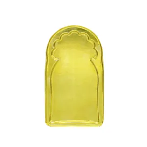 سینی برنجی مدل رز
