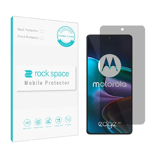 محافظ صفحه نمایش حریم شخصی راک اسپیس کد PRV مناسب برای گوشی موبایل موتورولا Edge 30