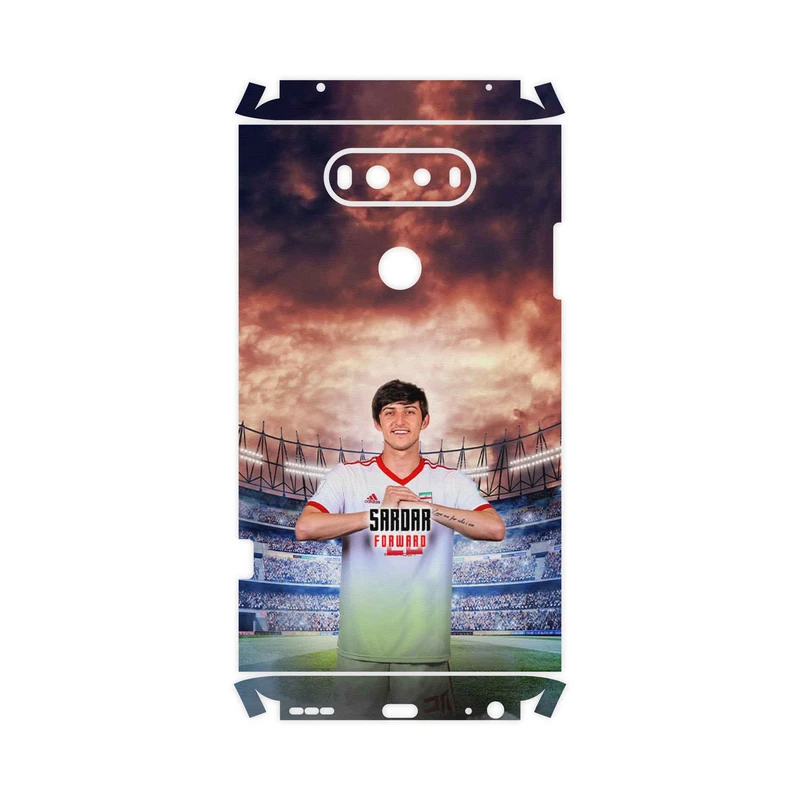 برچسب پوششی ماهوت مدل Sardar Azmoun-FullSkin مناسب برای گوشی موبایل ال جی V20