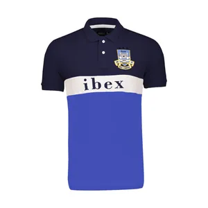 پولوشرت آستین کوتاه مردانه آیبکس مدل 97115 رنگ آبی