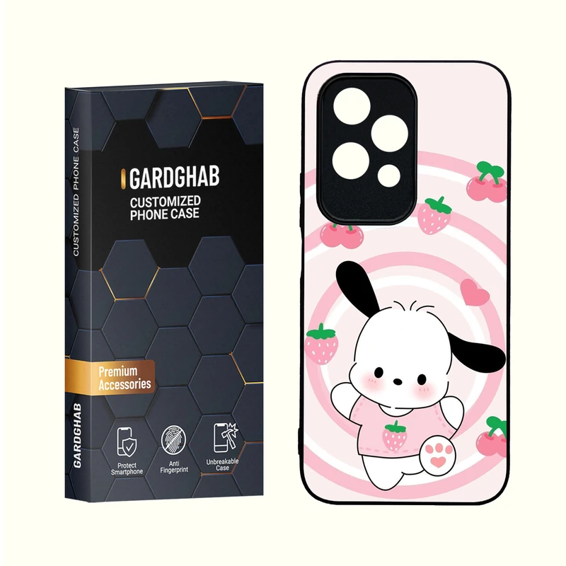 کاور گارد قاب مدل دور ژله ای  گلس فانتزی مناسب برای گوشی انر Honor 200Lite 5G