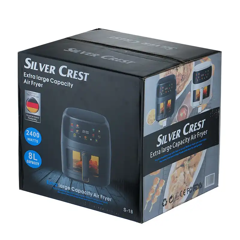 سرخ کن بدون روغن سیلورکرست مدل S-18 G-8litter