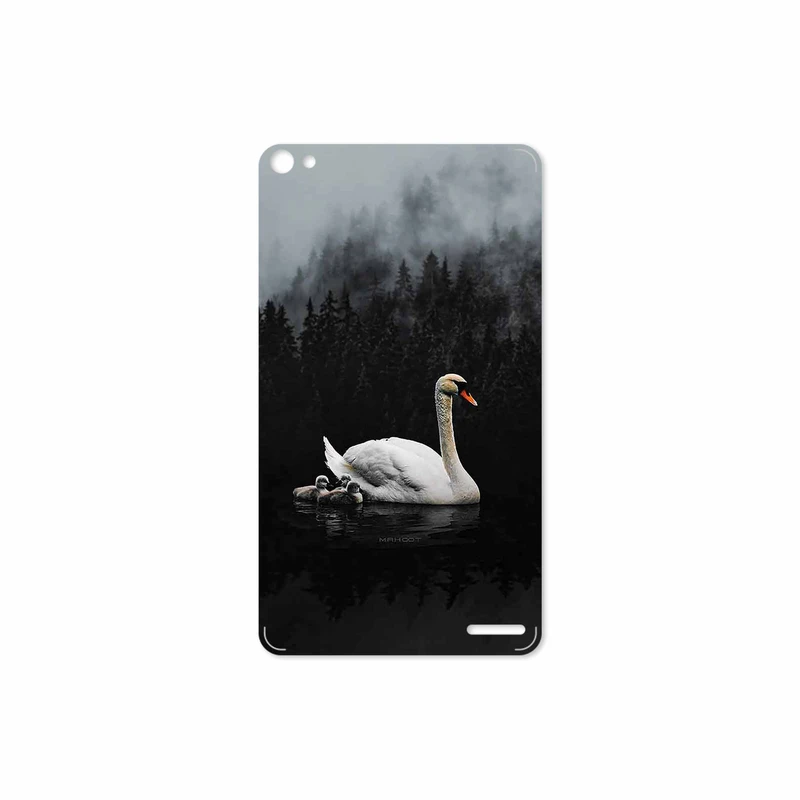 برچسب پوششی ماهوت مدل Swan Lake مناسب برای تبلت هوآوی Mediapad X2 2015