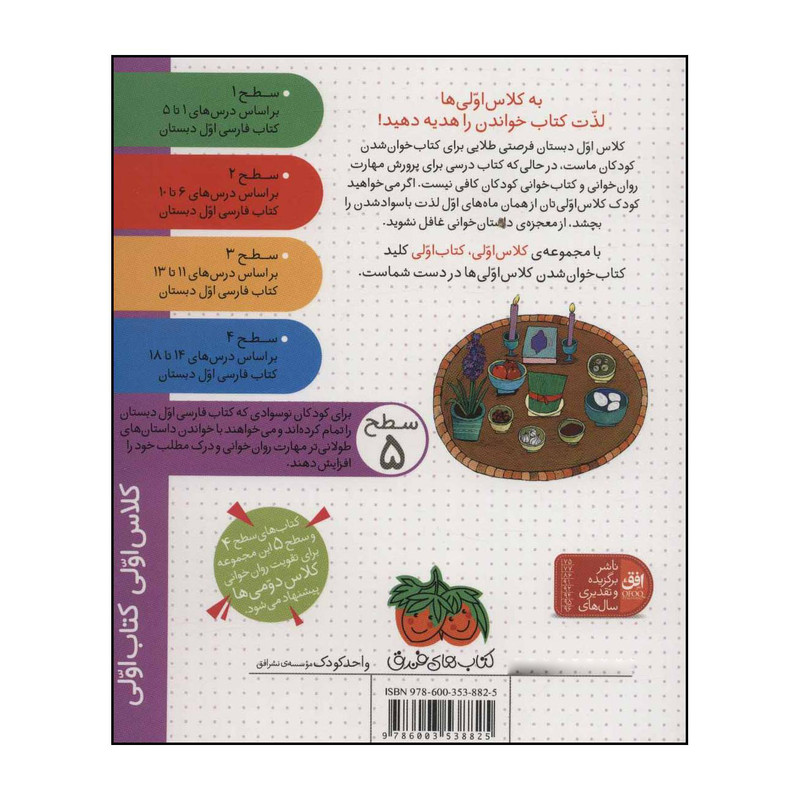 کتاب کلاس اولی، کتاب اولی - عیدی عمو نوروز 18 اثر آتوسا صالحی نشر افق کتاب کلاس اولی، کتاب اولی - عیدی عمو نوروز 18 اثر آتوسا صالحی نشر افق