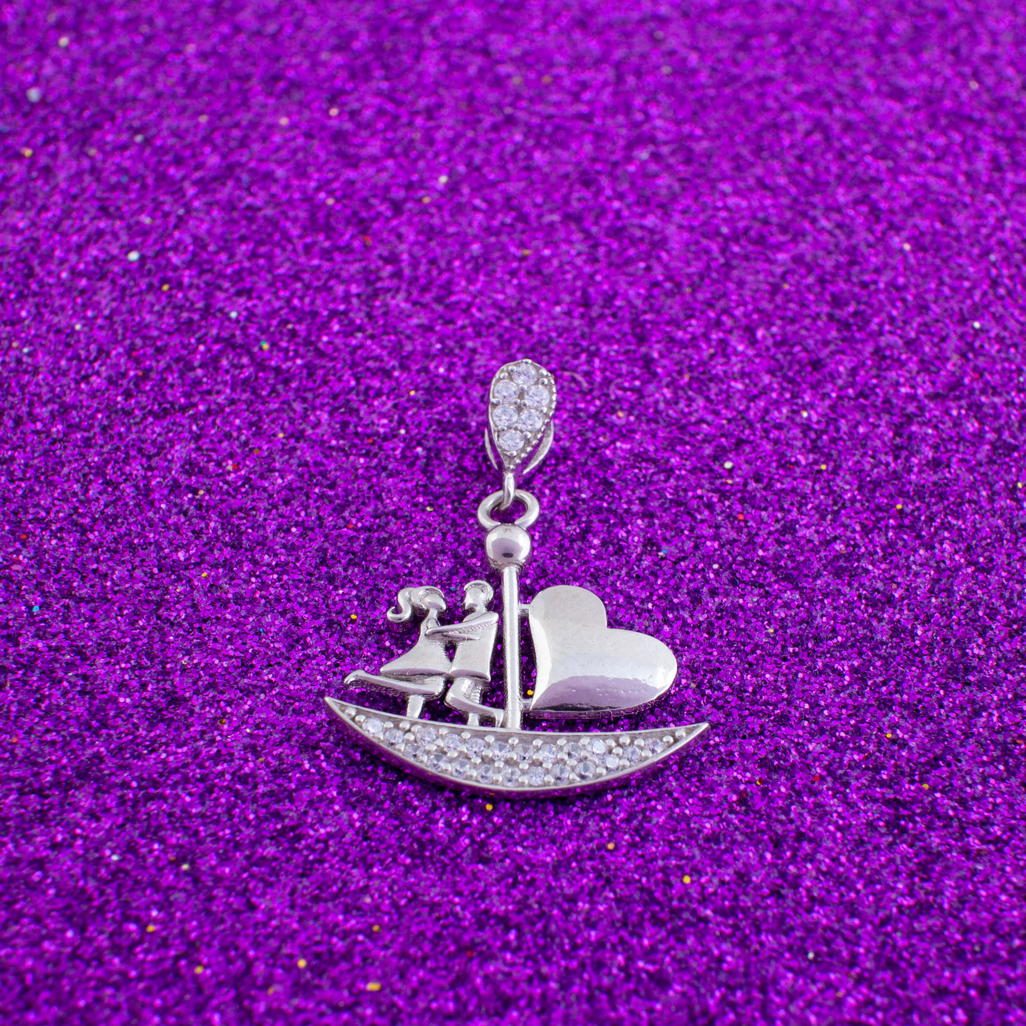 گردنبند نقره زنانه مدل AVN_M029