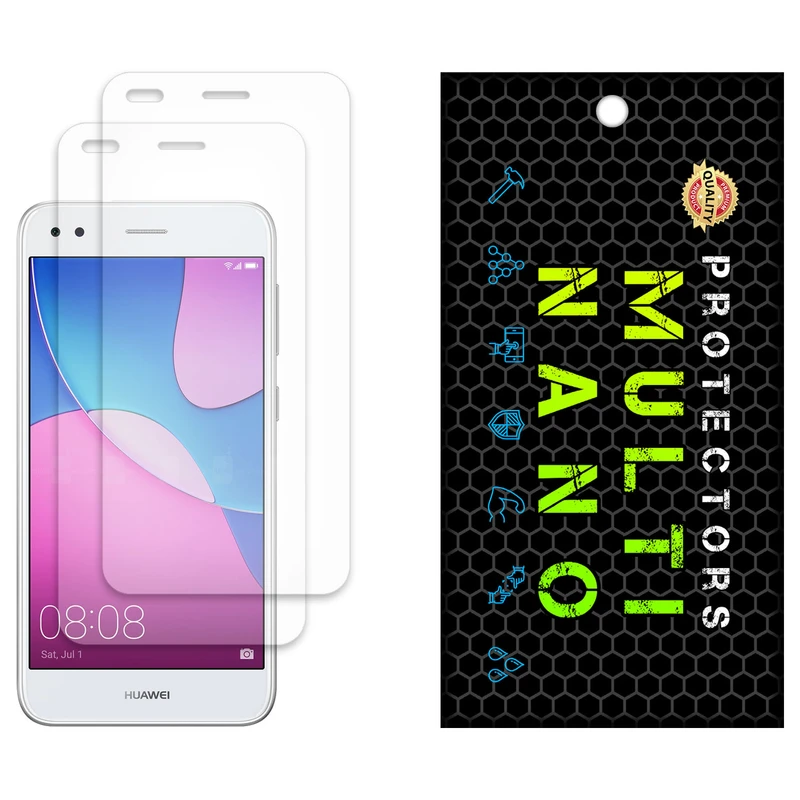 محافظ صفحه نمایش مات مولتی نانو مدل X-S2M مناسب برای گوشی موبایل هوآوی Y6 Pro 2017 بسته دو عددی