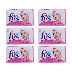 صابون شستشو فیکس مدل British Rose وزن 90 گرم بسته 6 عددی
