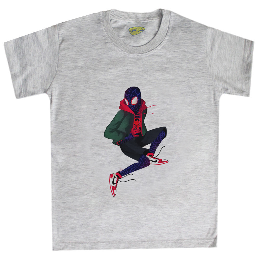 تی شرت پسرانه کارانس طرح مرد عنکبوتی مدل BTM-2112