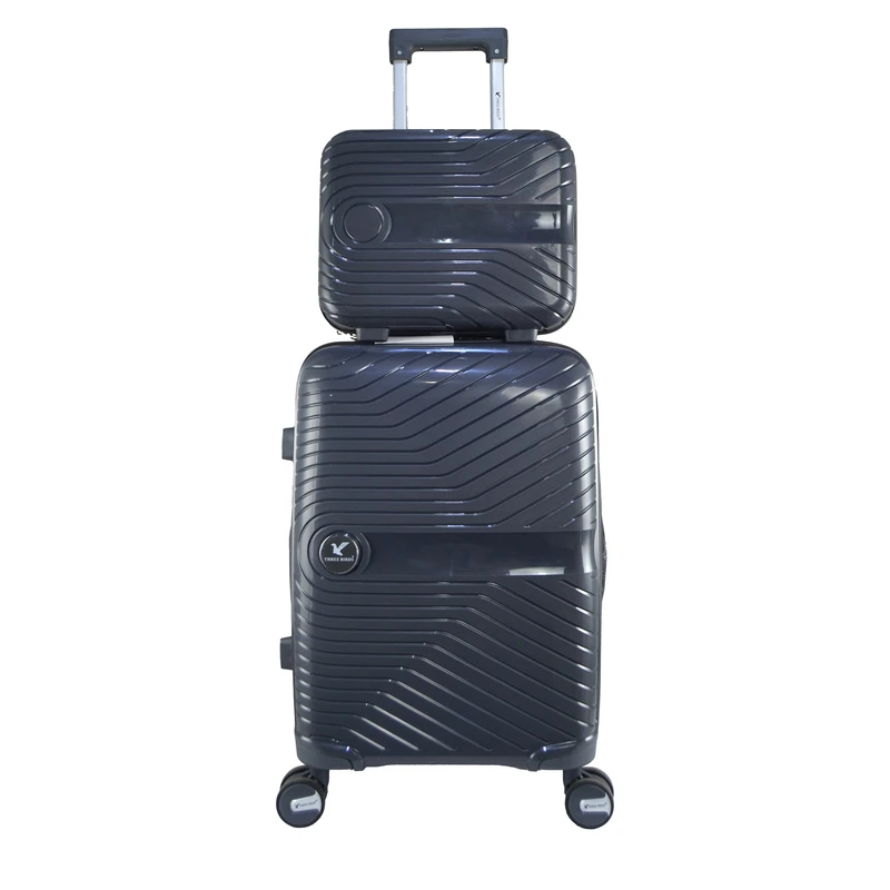 چمدان تری برد مدل EC سایز کوچک ارتفاع 55 سانتی متر به همراه چمدان آرایشی