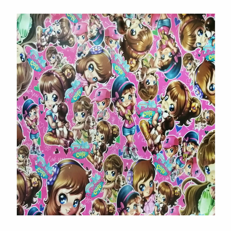 کاغذ کادو مدل دخترانه کد 12 مجموعه 5 عددی