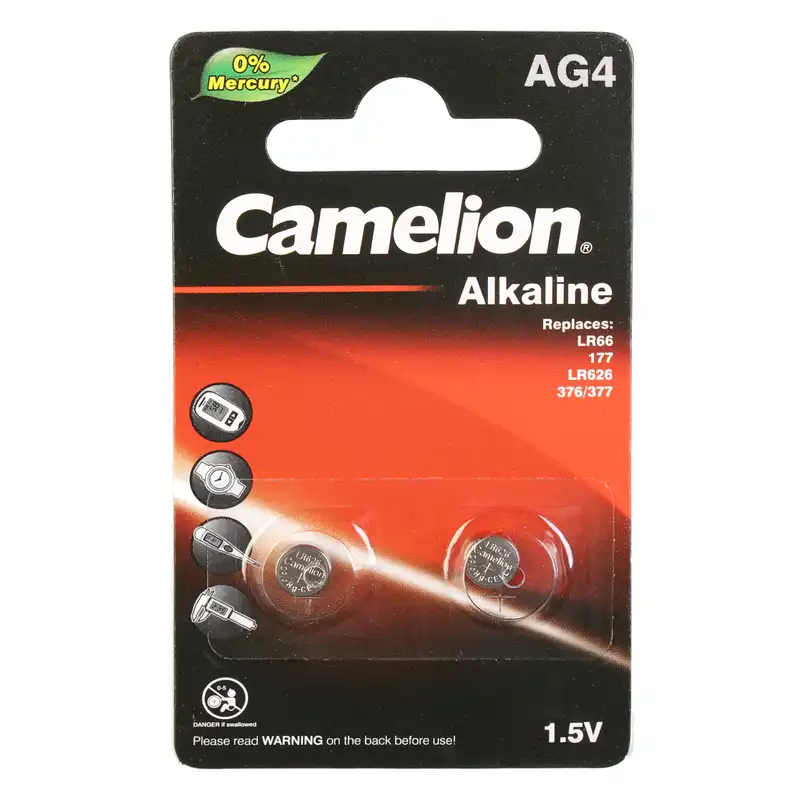 باتری ساعتی مدل AG4 LR626 377 بسته 2 عددی