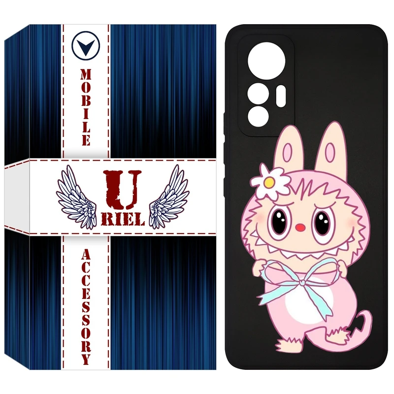 کاور یوریل مدل KSH کد 146 طرح عروسک لبوبو مناسب برای گوشی موبایل شیائومی 12 Lite