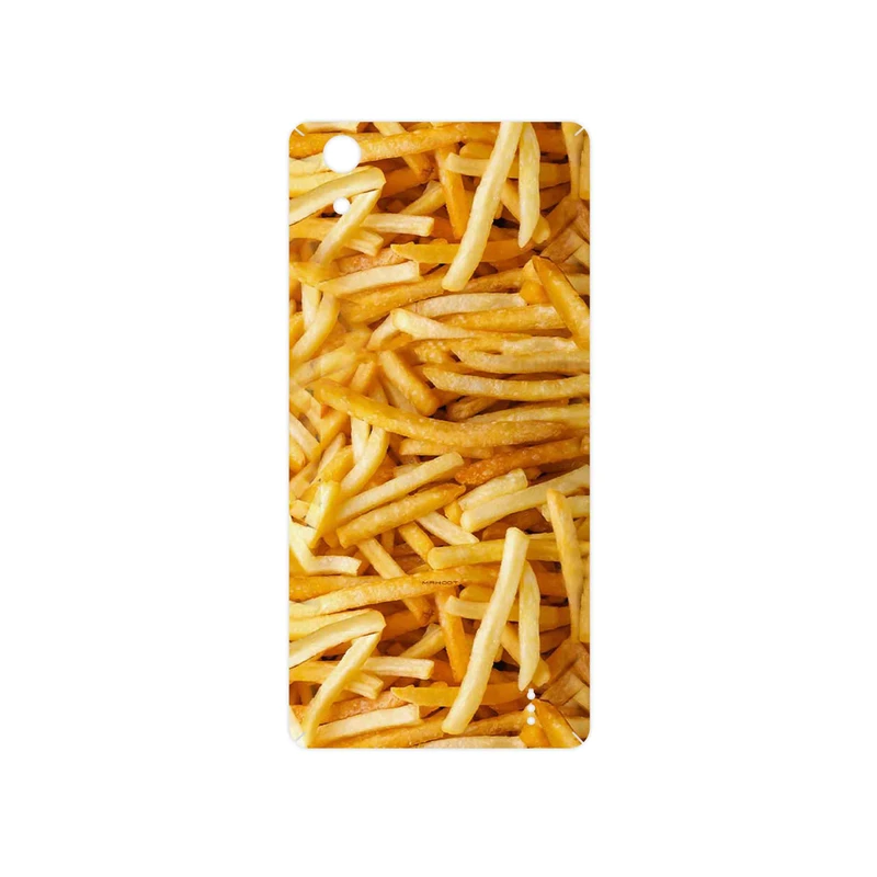 برچسب پوششی ماهوت مدل French fries مناسب برای گوشی موبایل جی ال ایکس Maad