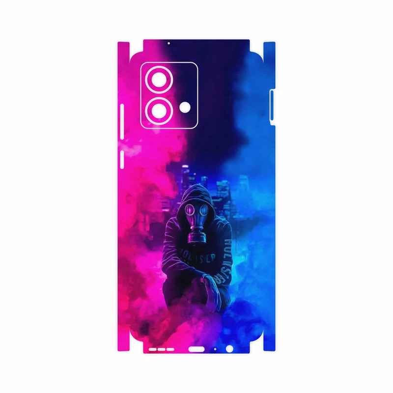 برچسب پوششی ماهوت مدل Smoke Rainbow Digital Art 2-FullSkin مناسب برای گوشی موبایل موتورولا Moto G84