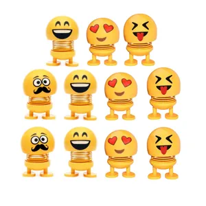 عروسک فنری طرح ایموجی مدل bahar کد 401 بسته 11 عددی