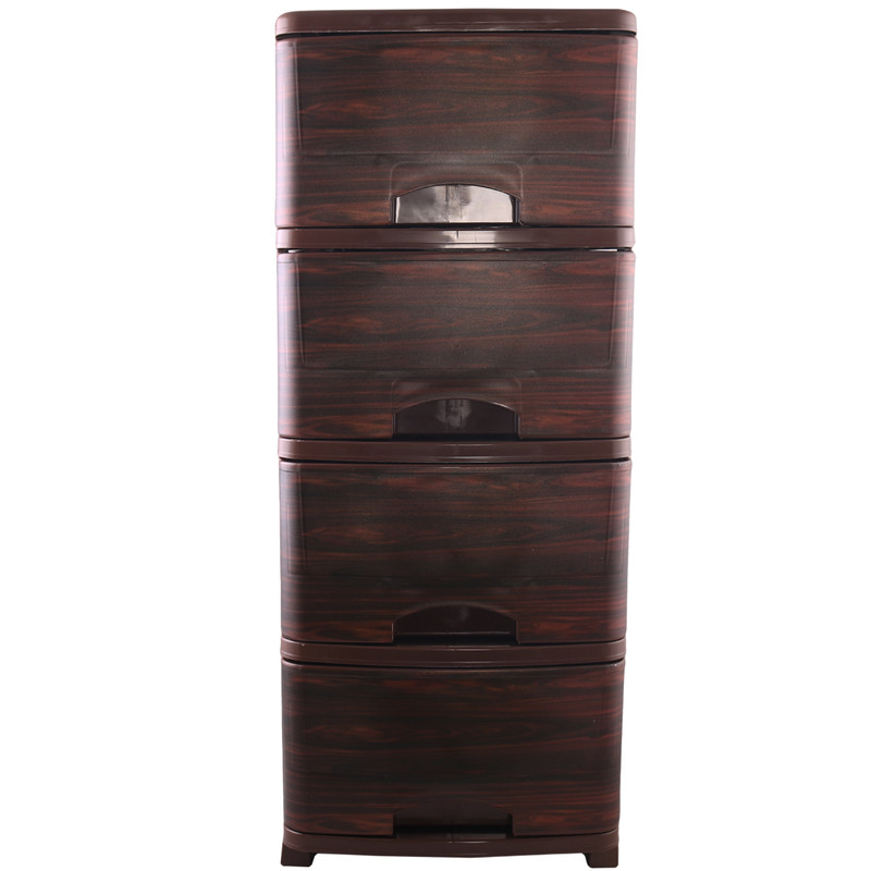 فایل کشویی صالح پلاستیک جهرمی طرح چوب کد PJ-110144