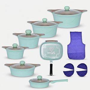 سرویس پخت و پز 19 پارچه ام جی اس مدل کره ای C