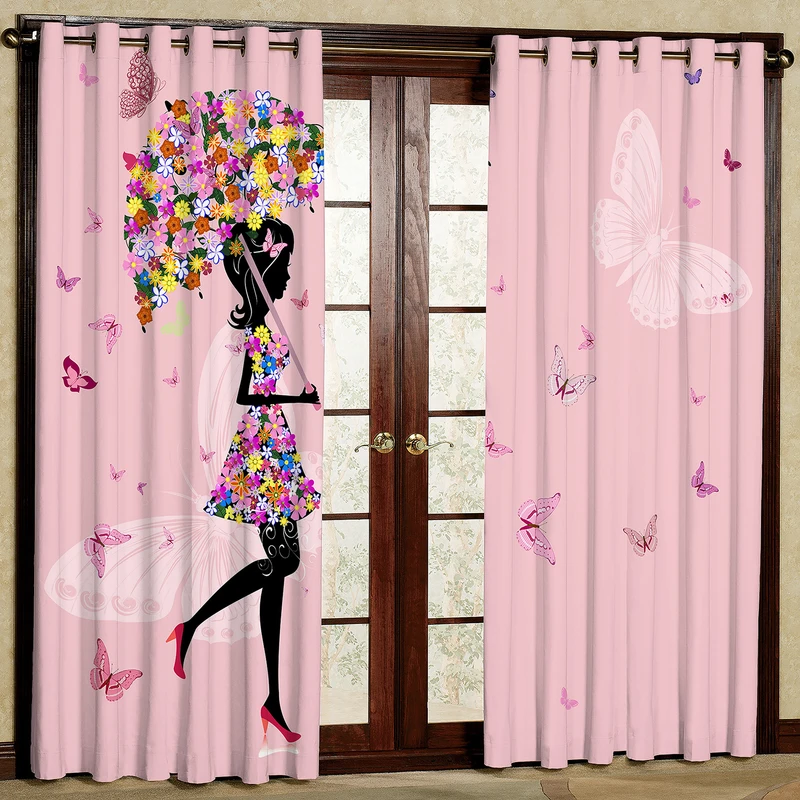 پرده مدل مخمل پانچی کد 4193k5 سایز 200x140 سانتی متر