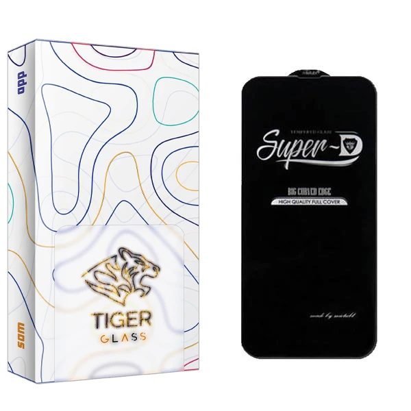 محافظ صفحه نمایش تایگر گلس مدل SAM2 SuperD مناسب برای گوشی موبایل اپل iPhone 13 Pro